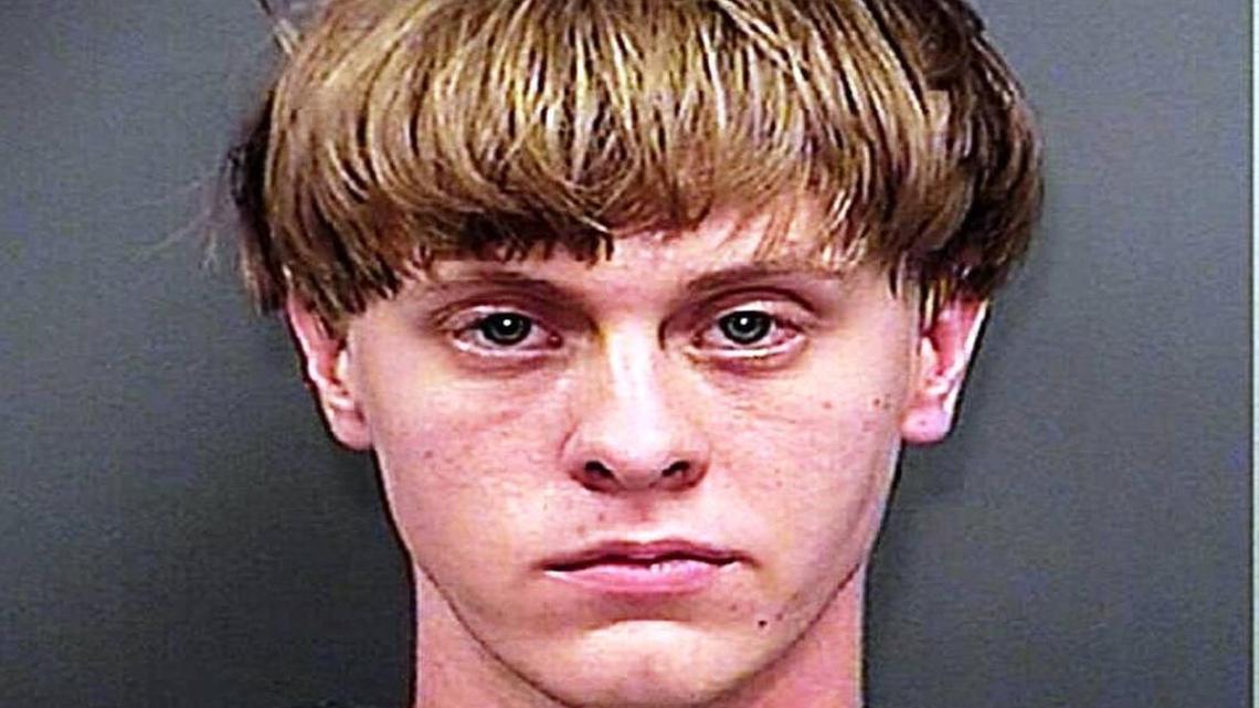 
Dylann Roof’s North Carolina booking photo. 
