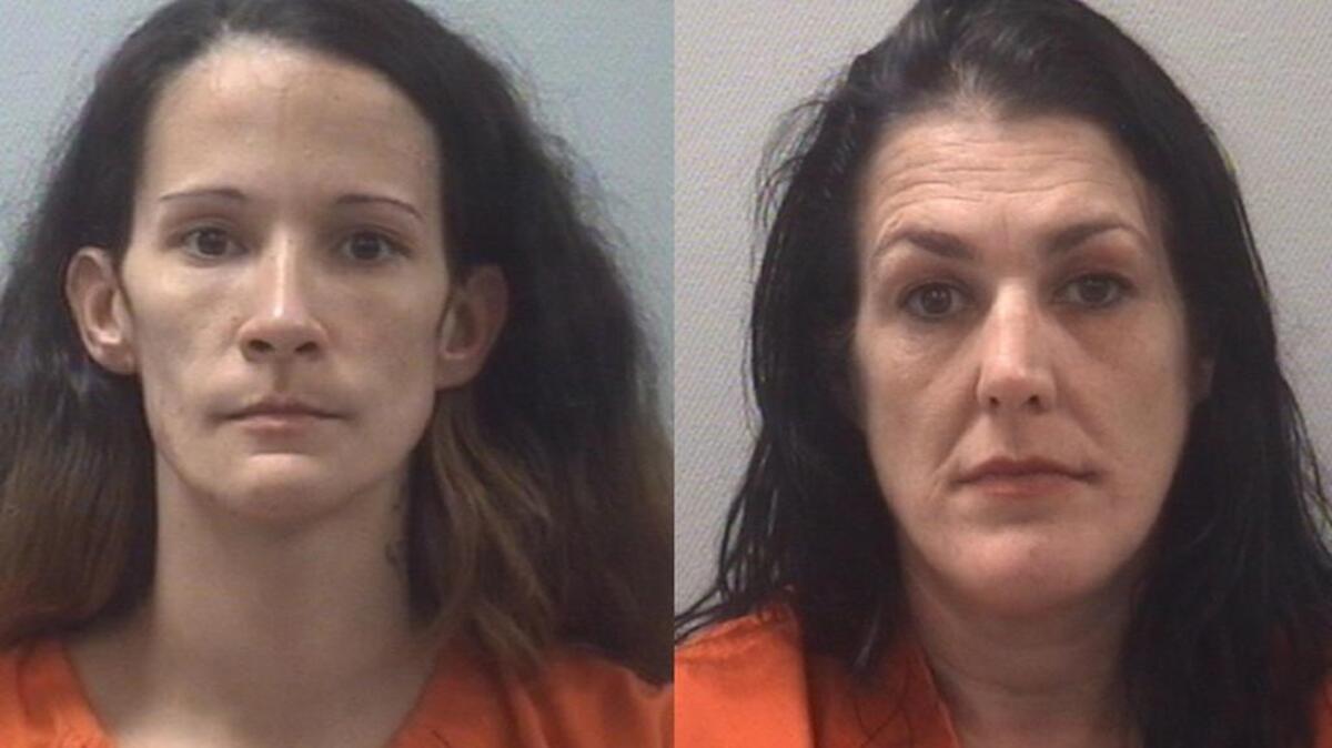 Xanthe Amanda Smith (on left) and Angela Hope Somogyi