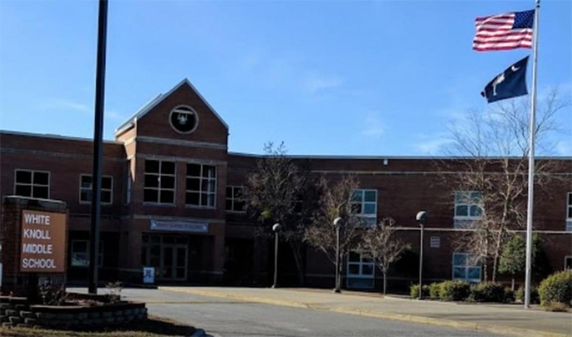 White Knoll Middle School in West Columbia, S.C.