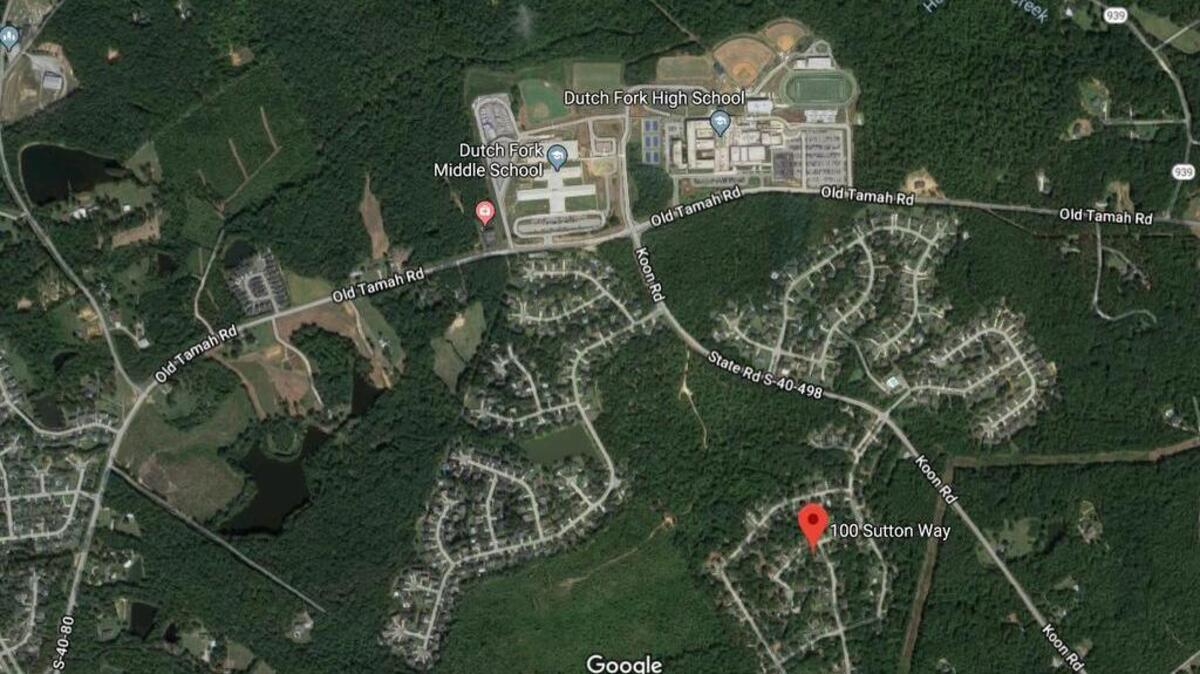 Two people were killed and a third person injured Sunday, Jan. 7, 2018, on Sutton Way near Irmo.