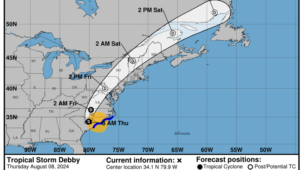 Tropical Storm Debby: McMaster says ‘third act’ to bring SC river flooding as storm moves north