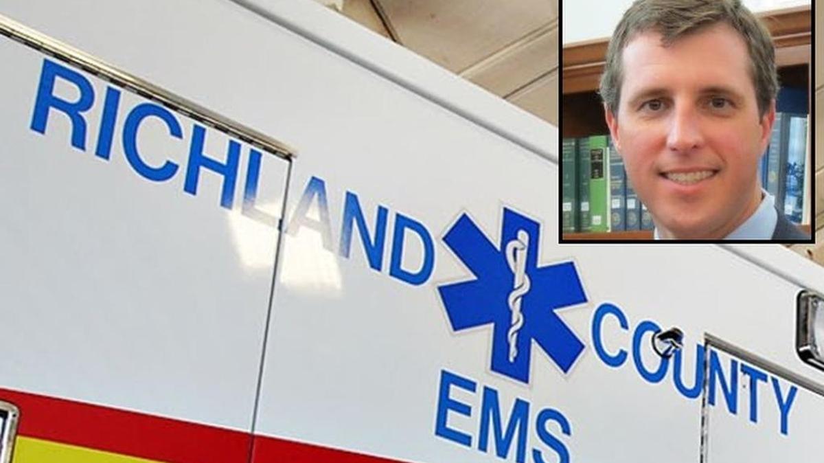 Kevin Bronson (inset) former assistant Richland County Administrator for Public Safety