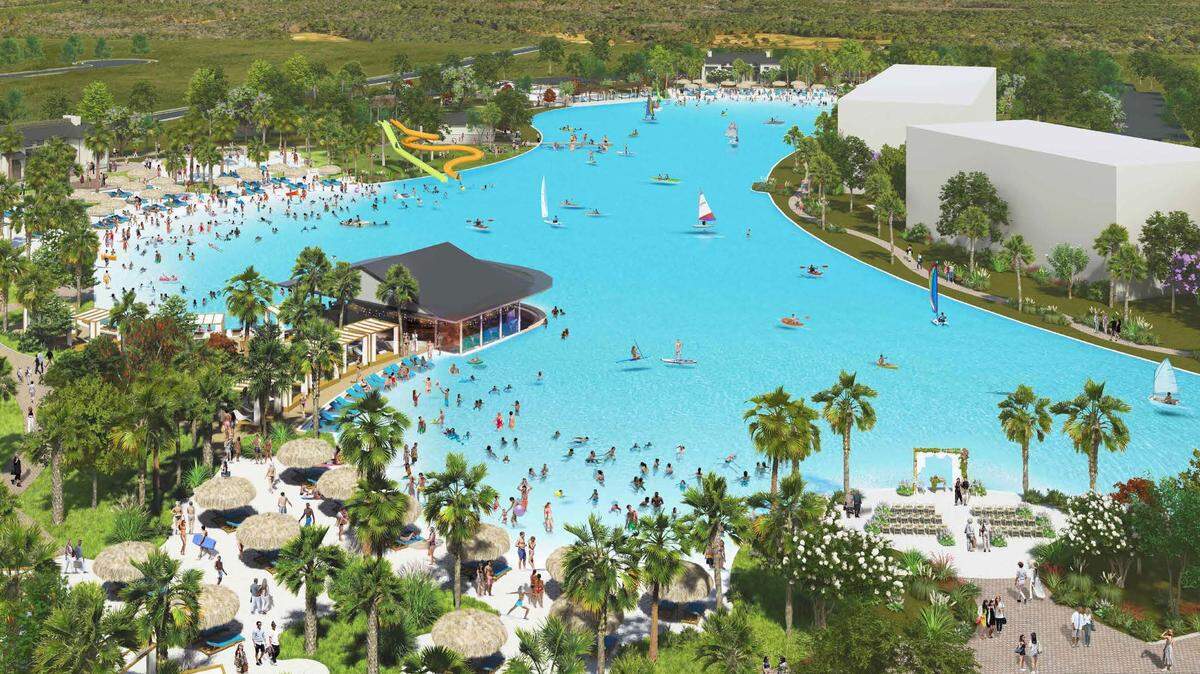 A man-made beach and swimming lagoon is coming to Columbia as part of a large subdivision project north of I-20. Greenville-based private equity firm Broadstreet and the Miami-based company Crystal Lagoons are behind the project.
