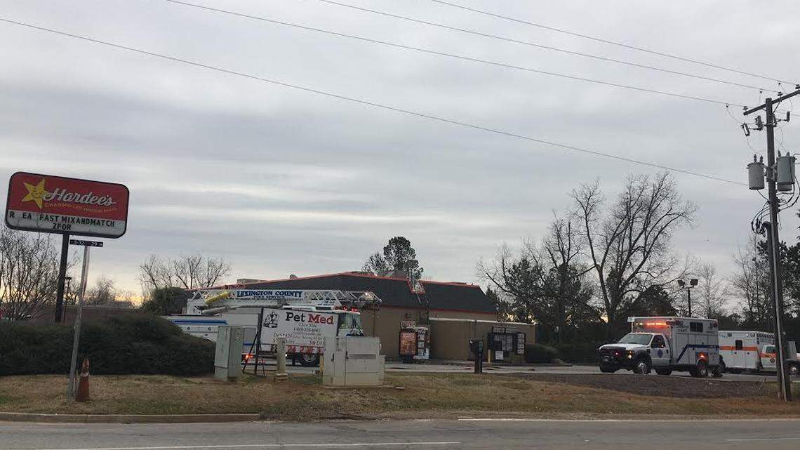 A carbon dioxide leak in a drink machine forced the evacuation of a Chapin Hardee’s Tuesday morning.