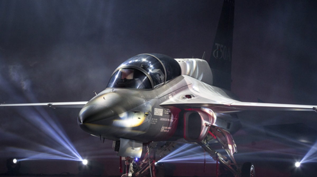 Lockheed Martin’s T-50A jet.