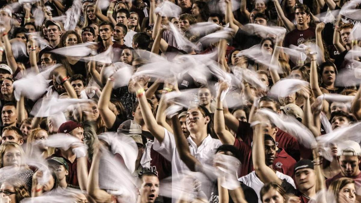Fans dancing to “Sandstorm” is a tradition at Gamecocks football games. Starting this year, a DJ will give them more opportunities to dance.
