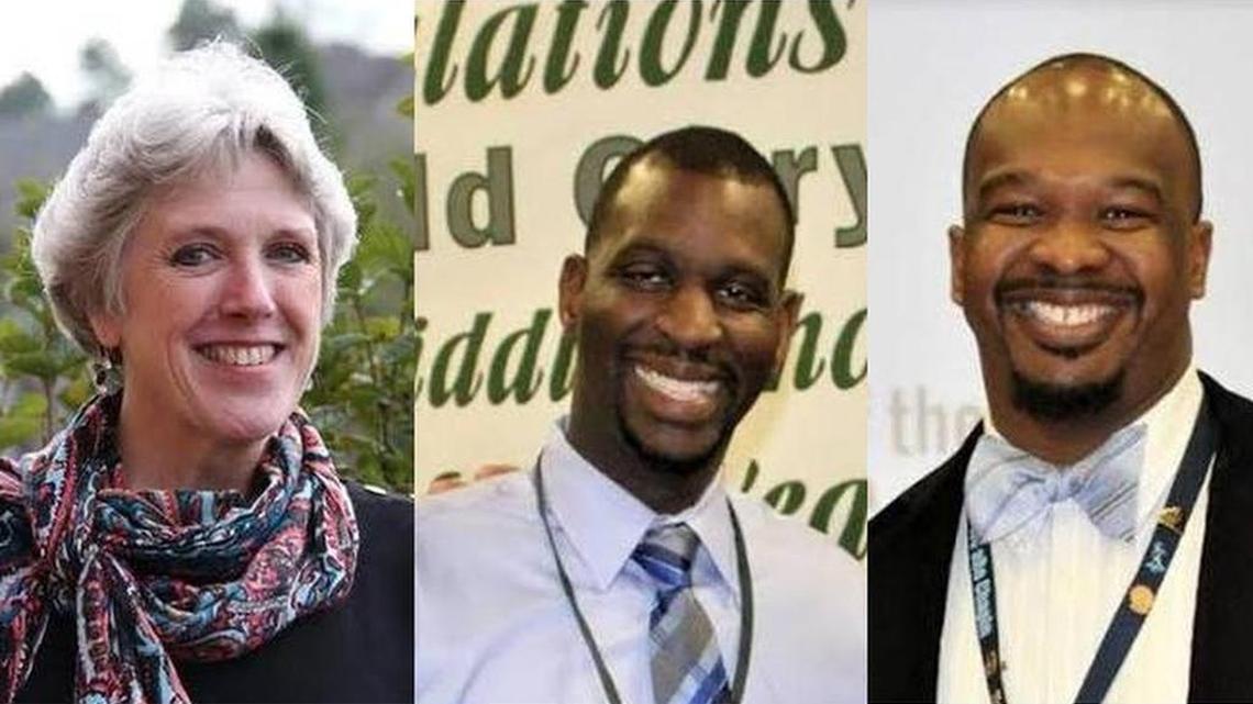 (Left to right) Denise Barth, Akil Ross, Gerald Gary