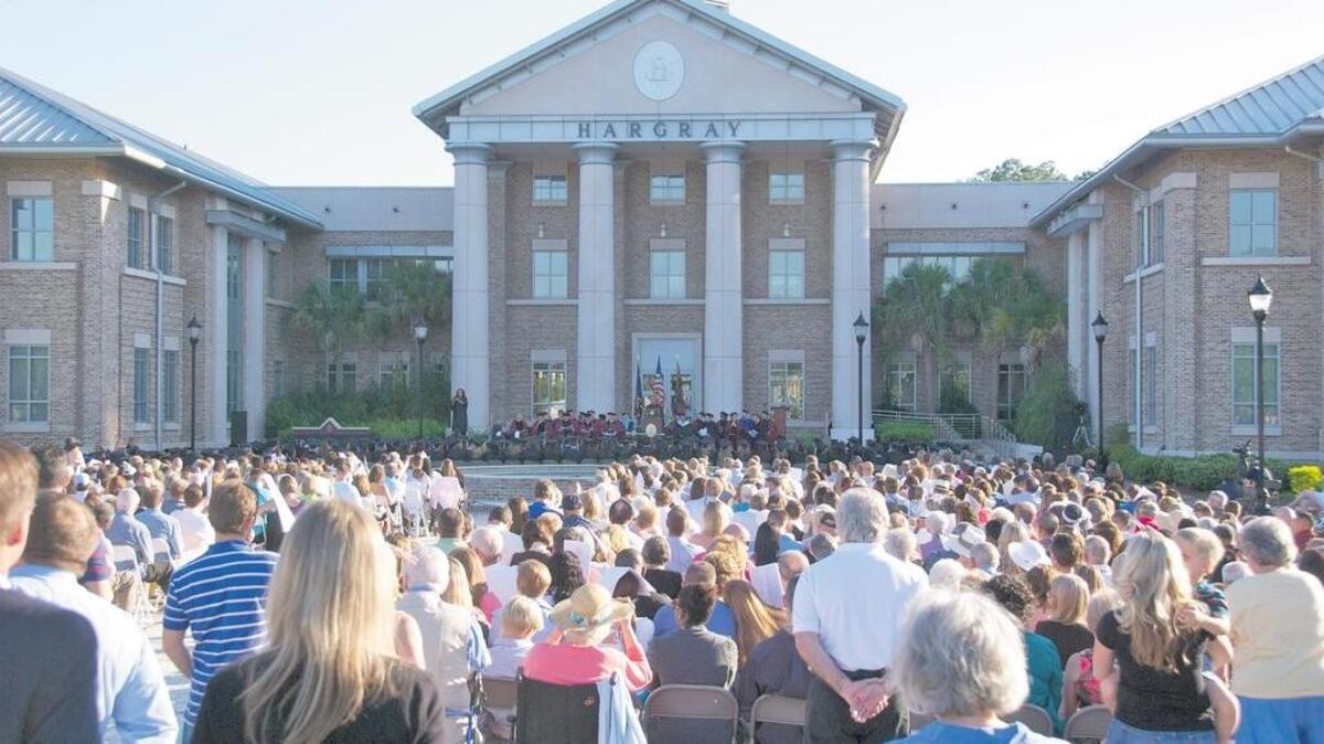 
Here, a file photo of 2011 graduation at the University of South Carolina Beaufort. At 9.8 percent, the school has the lowest graduation rate for four-year students attending South Carolina public universities.
