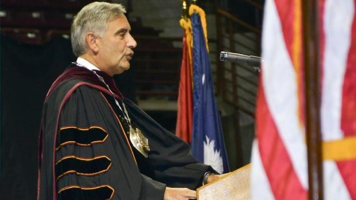 FILE PHOTO (2015): USC President Harris Pastides