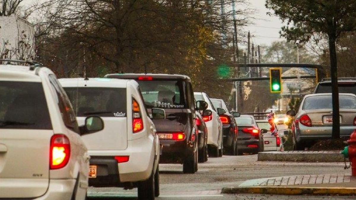 Congestion is common on many roads in the town of Lexington.