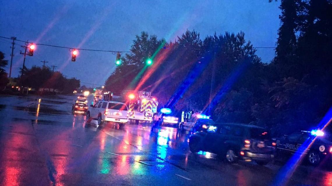 Police are working a collision involving a pedestrian on Sunset Boulevard Wednesday morning.