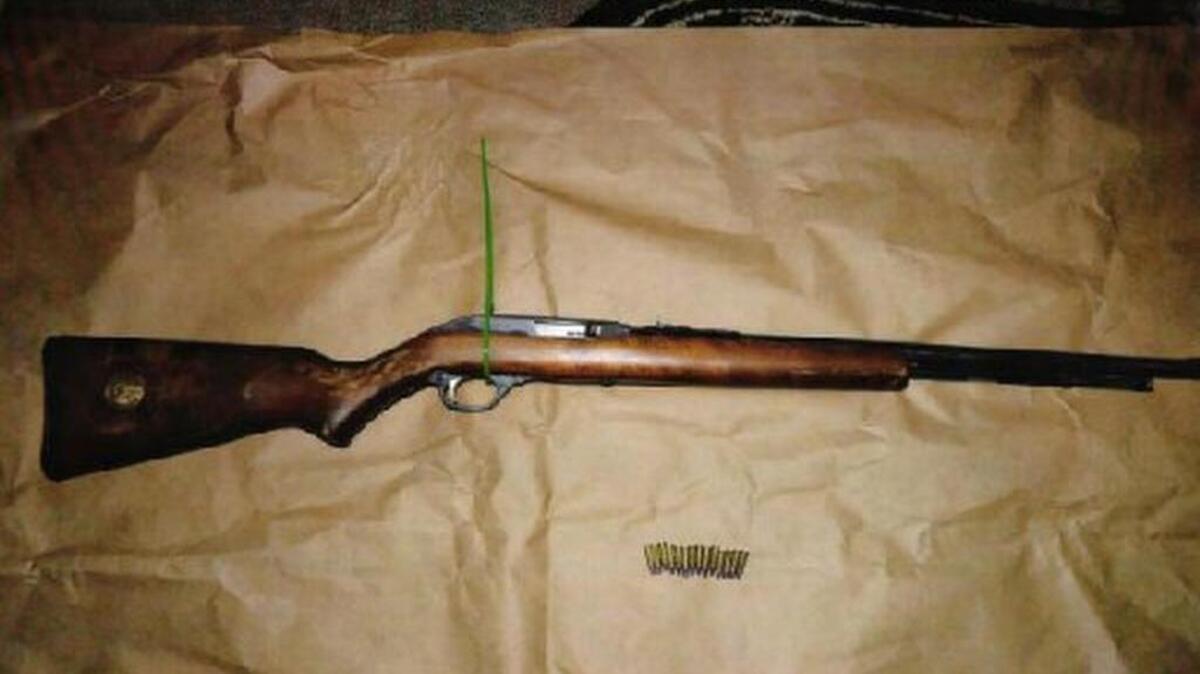 Prosecutors say they found the rifle Justin Sullivan used to murder John Bailey Clark in the crawl space of the Sullivan home in Morganton
