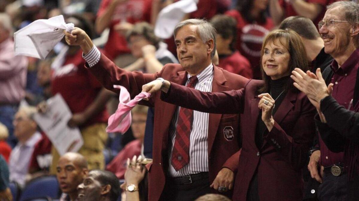 South Carolina president Harris Pastides