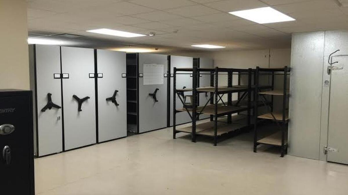 The Richland County coroner’s new office features much more storage for evidence collected in the investigation of violent and unexpected deaths.