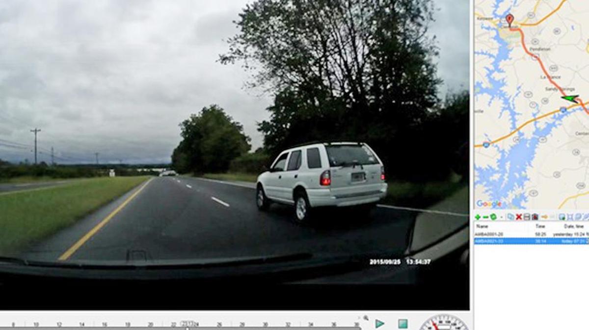 
Dash cam video supplied
