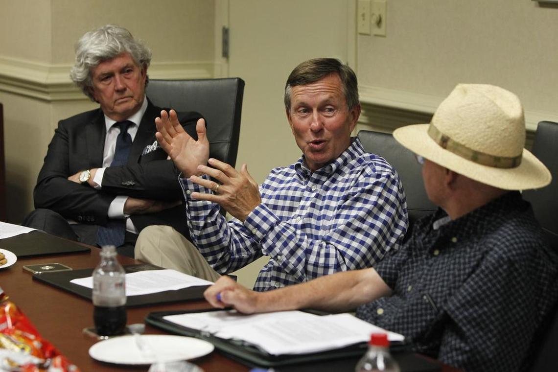 Ron Swinson, commercial and real estate broker who owns the Arcade mall.