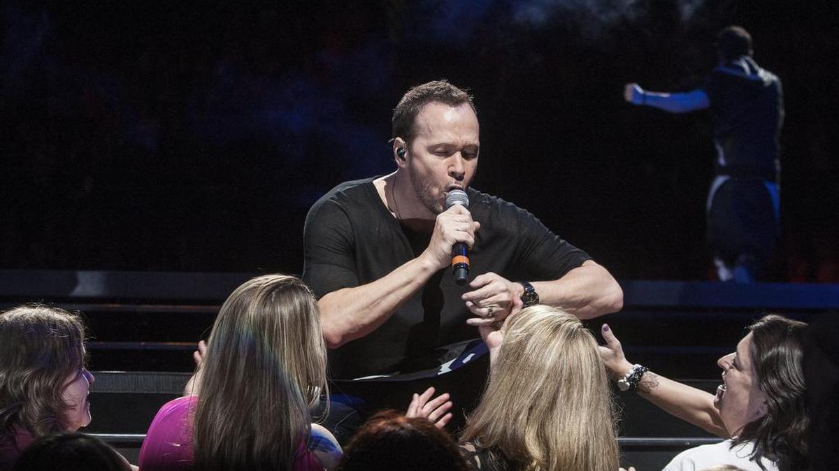 Donnie Wahlberg with New Kids on the Block