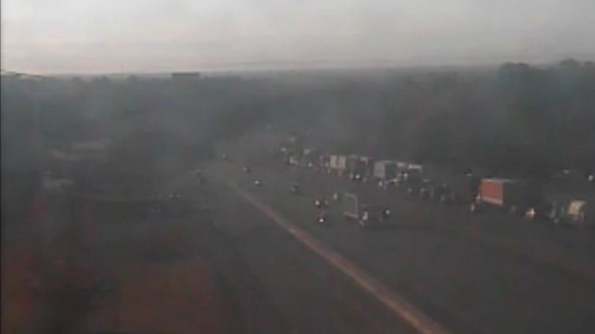I-77 Southbound near exit 9