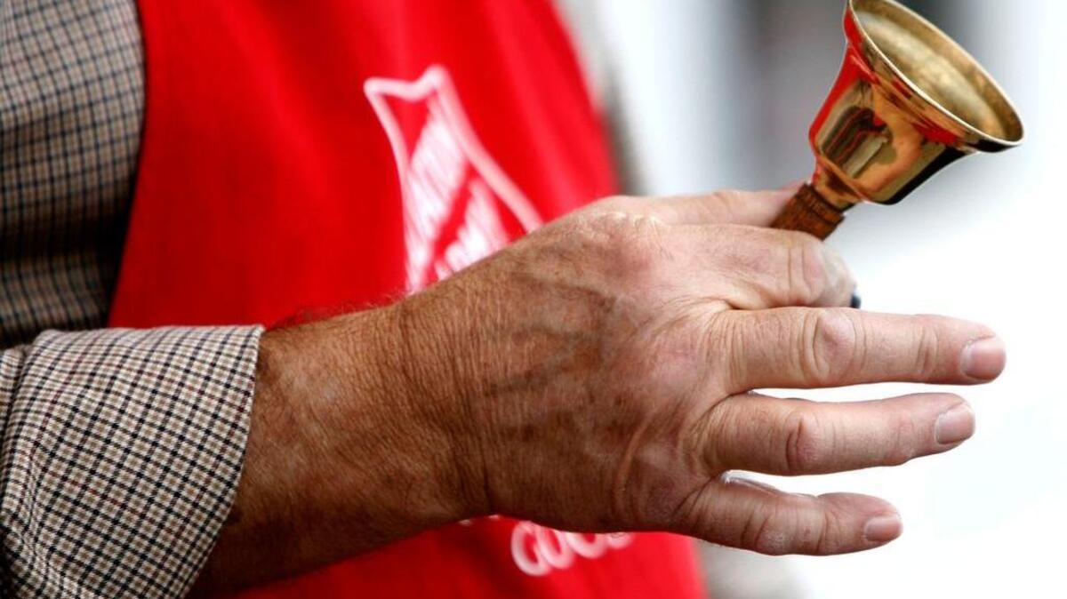 FILE PHOTO: Salvation Army volunteer