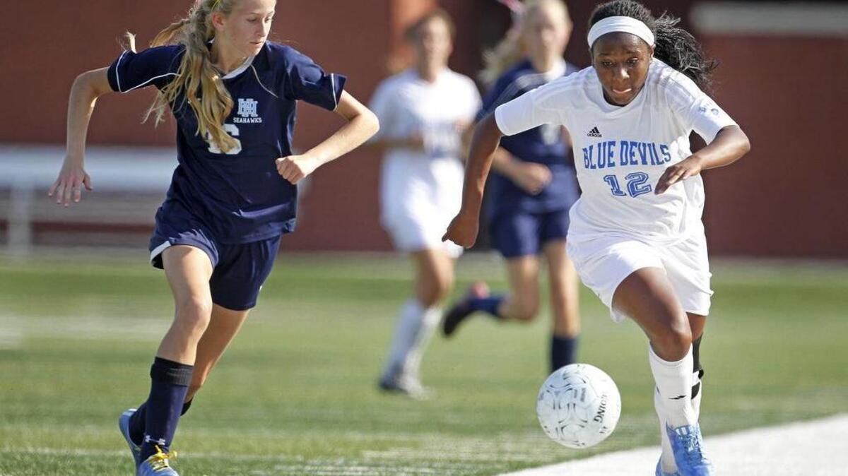 The Dreher High School girls soccer team competes in the 2015 state championship. Dreher soccer and other teams play games and practice off campus. The school wants a new multi-purpose field to give athletes better opportunities.
