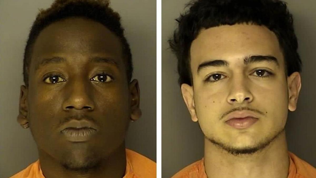 Alfred Dunkin (on left) and Jordan Principe