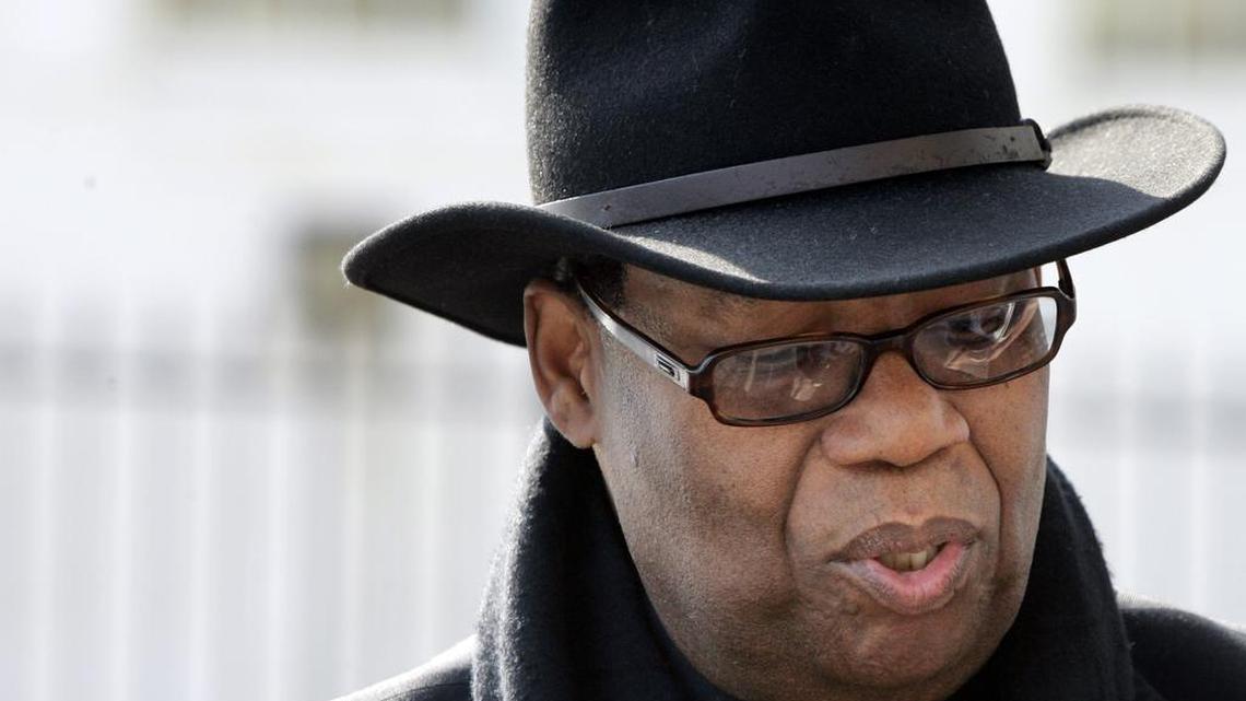 Former Columbia City Councilman E.W. Cromartie walks inside the City Hall building in 2010.