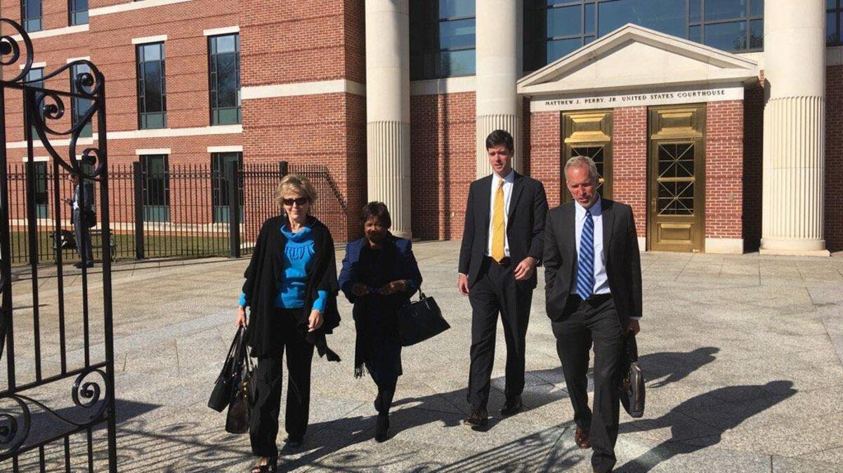 Federal prosecution team in “Uncle Teddy” Oxycodone case leave court Tuesday