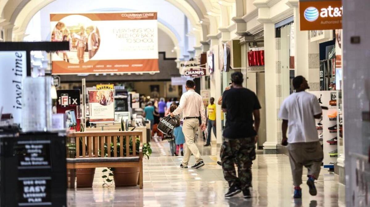 
Shoppers take to the Columbiana Mall on Monday before the state’s tax-free holiday, which starts Friday and runs through Sunday.
