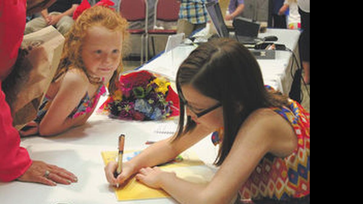 
Elementary School student Olivia McConnell made national headlines last year with her efforts to have the wooly mammoth named the state fossil. This year, McConnell takes those efforts and proves anything is possible - even for a little girl - by releasing a book inspired by her journey to pass the bill.
