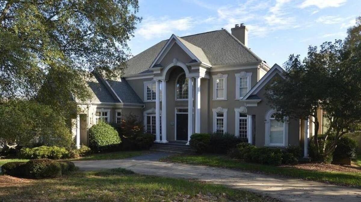 The 5,200-square-foot home in the Piper Glen neighborhood