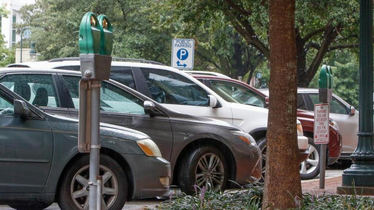 Parking on Main Street.