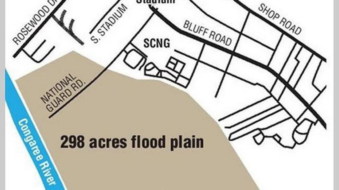 USC is planning recreational fields and a golf practice facility on about 300 acres along the Cobgaree River south of downtown Columbia.