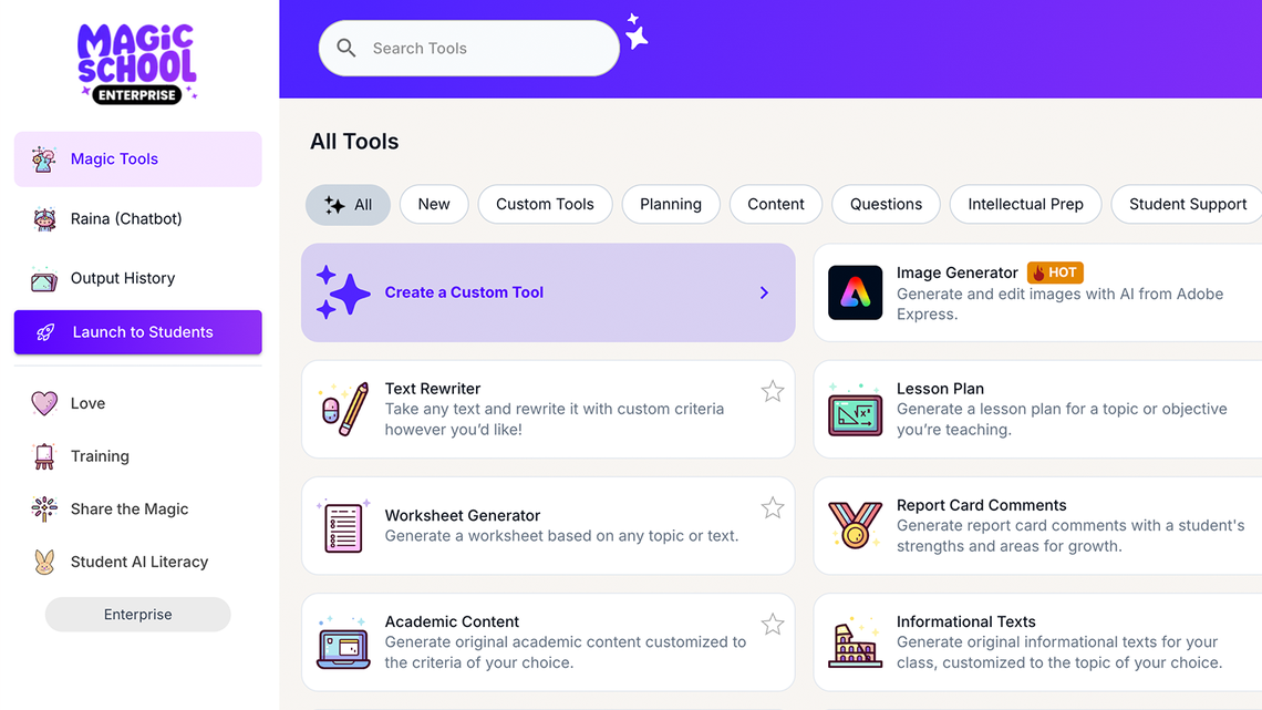 MagicSchool is among the AI tools being adopted by Modesto City Schools