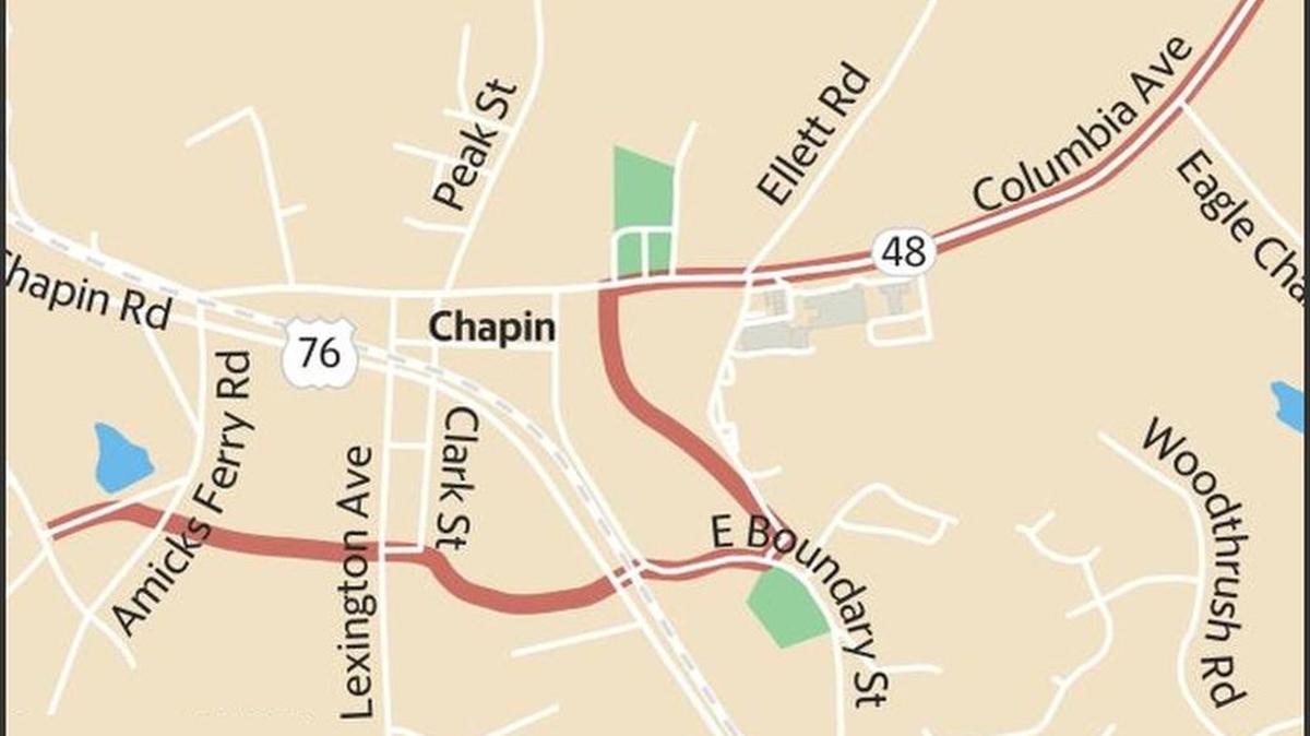 In an effort to lessen traffic jams, SC transportation officials are recommending a new path tying Columbia Avenue to Amicks Ferry Road in Chapin.