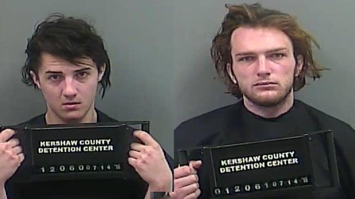Cameron Griffin (on left) and David Link