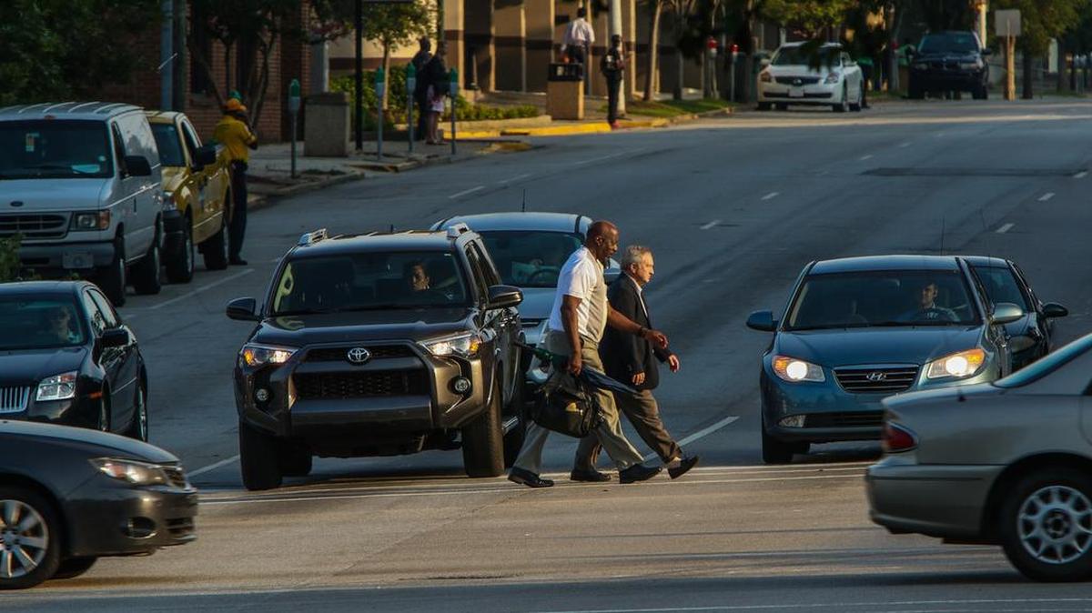 Congested Assembly Street is one of the unfriendly spots in the city center. Consultants are helping Columbia leaders come up with ways to draw more people downtown with better uses of public spaces.