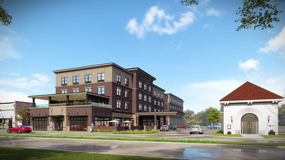 A rendering of the Courtyard by Marriott hotel planned for downtown Lexington