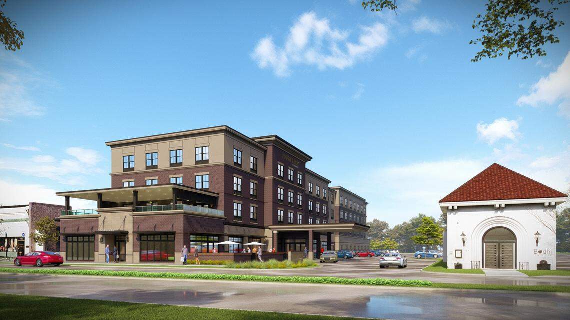 A rendering of the Courtyard by Marriott hotel planned for downtown Lexington