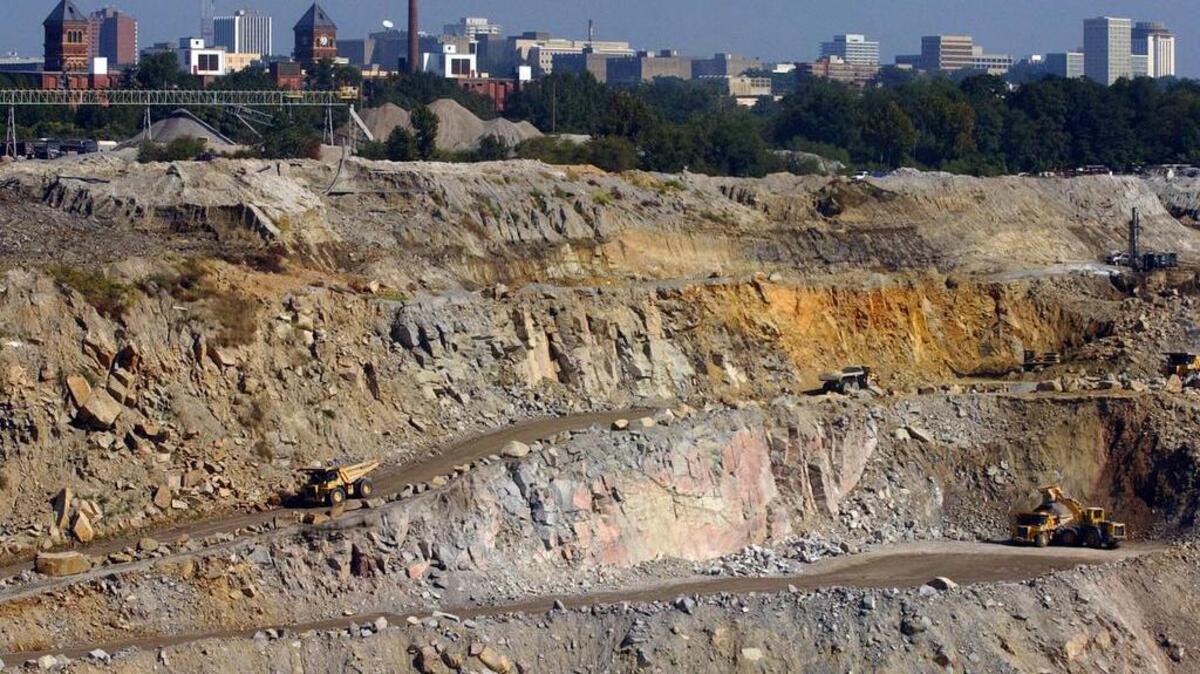 Vulcan Materials in Olympia near downtown Columbia is one of the largest quarries in the state. The quarry crushes granite and sells it as gravel for concrete and asphalt, It has been mined for 125 years. Vulcan wants to open a replacement in western Lexington County.