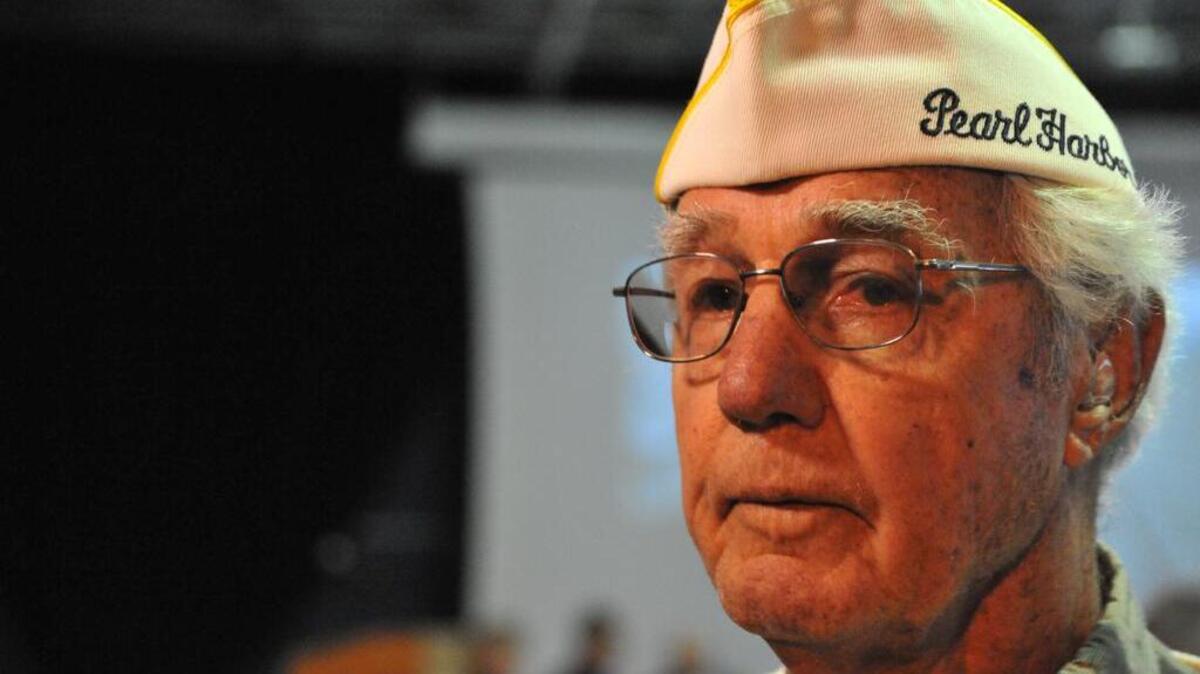 Pearl Harbor survivor Buck Morris