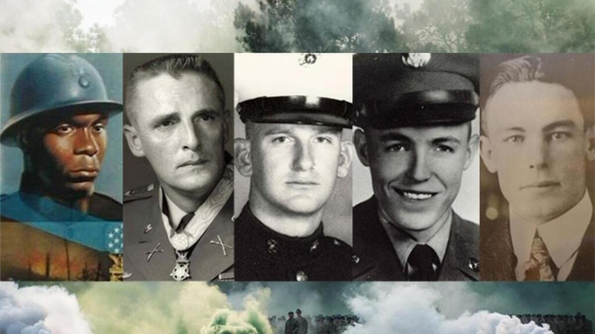 (From left to right) Stowers, Williams, Howe, Barker, Hilton