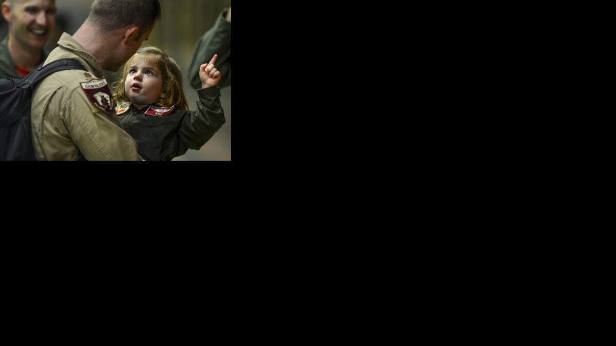 
Airmen from the 77th Fighter Wing returned home to Shaw Air Force Base in Sumter, S.C., on Saturday after a six-month deployment.
