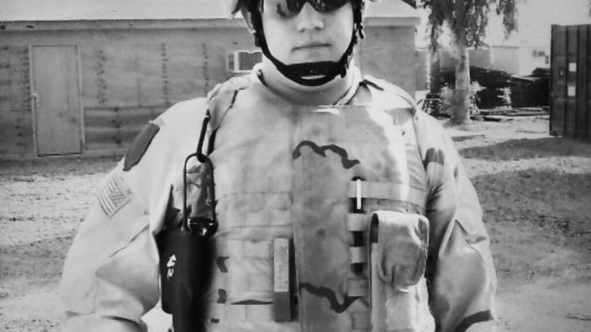 Spc. Joey Blackmon was deployed to Iraq from 2004 to 2005, and again from 2005 to 2006.