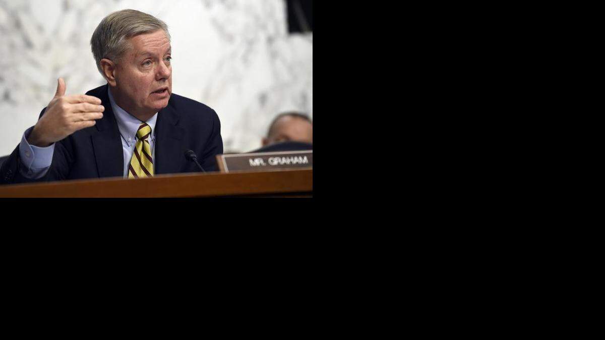
Sen. Lindsey Graham, R-S.C., met with members of the Beaufort Regional Chamber of Commerce's Military Enhancement Committee Tuesday.

