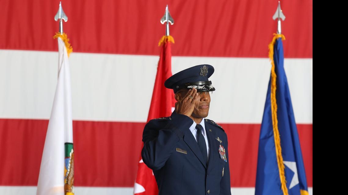 
Lt. Gen. Charles Q. Brown, Jr. assumes command of the Air Forces Central Command at Shaw Air Force Base.
