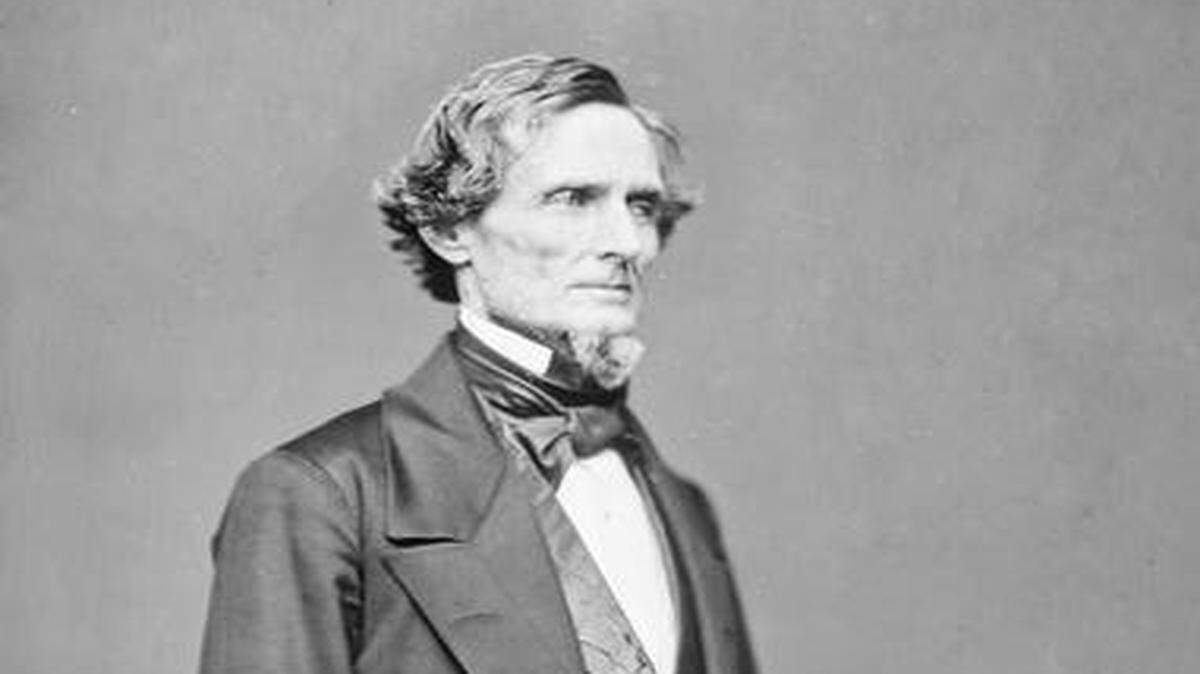 
Confederate President Jefferson Davis
