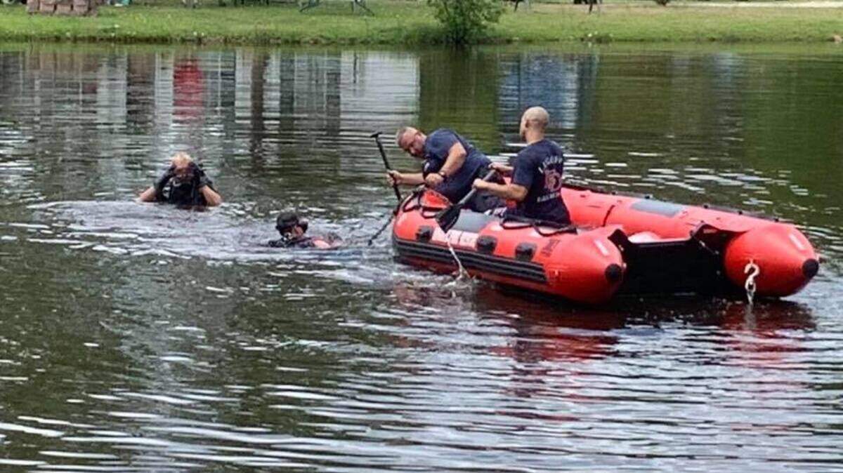 One person was found dead in a car recovered from a Kershaw County, SC, pond Monday.