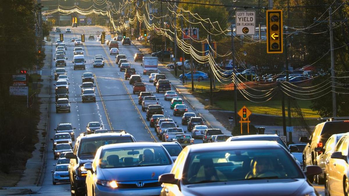 The one-mile stretch of Augusta Road in West Columbia between Leaphart and Wattling roads is a major connection to I-26 as well as a shopping hub in West Columbia.