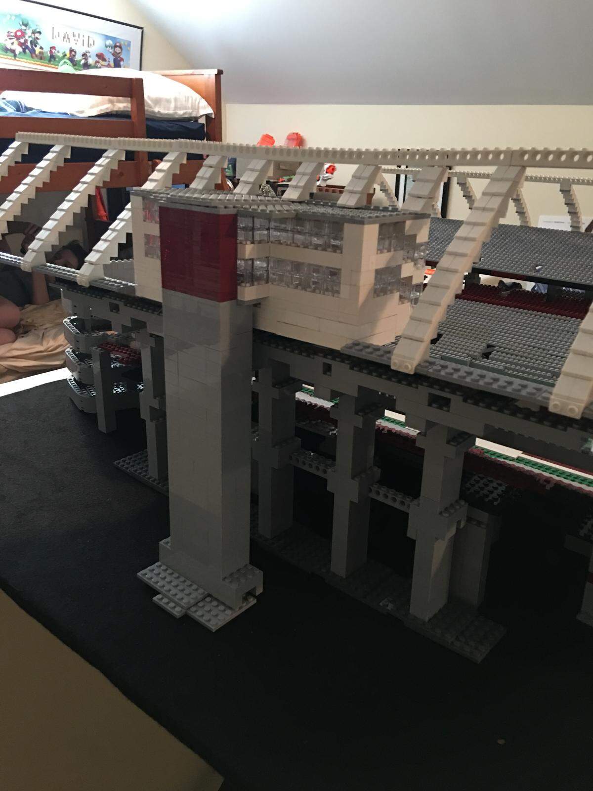 A LEGO replica of Williams-Brice Stadium built by a USC alumnus and his son will be on display in Columbia, SC, for two days next month at the BrickUniverse LEGO Convention.