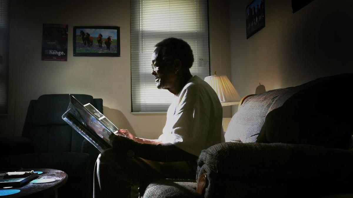 
Herbert Collins was evacuated to Columbia from New Orleans in 2005 when Hurricane Katrina hit. He lives with his brother, Joseph, in Arrington Manor. Their mother, Isabell Collins, passed away about a year after arriving in Columbia. 
